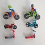 Lego minifigure bundle inc bikes skateboards Image 2
