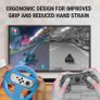 Steering Wheels for Nintendo Switch & OLED Joy-Cons, Racing Wheels for Mario Kart 8 Deluxe [Mariokart Switch Steering Wheel Joycon Controller Attachment (FREE POSTAGE) Image 7