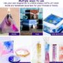 Resin Moulds Silicone, 21Pcs DIY Epoxy Resin Moulds Kit, Resin Kits for Beginners Making Jewelry/Candle/Soap, Include Coaster, Ashtray, Cube, Pyramid, Spherical, Pendant Mold (FREE POSTAGE) Image 4