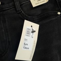 River Island girls bnwt black jeans age 9