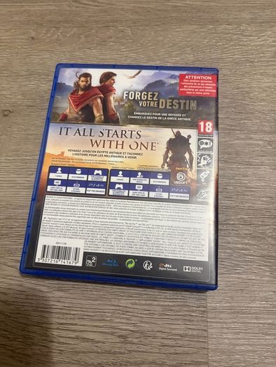 Assassin's creed  odyssey & origins Dual pack ps4 game