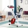 Steel Manual Resistance Exercise Bike w/ LCD Monitor Red (FREE SHIPPING) Image 3