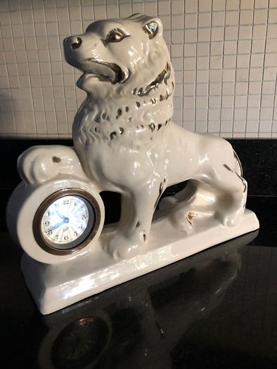 Vintage German deco clock