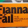 Original Fianna Fail Charlie Haughey Poster Image 5