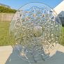 Large glass decorative plate Image 3