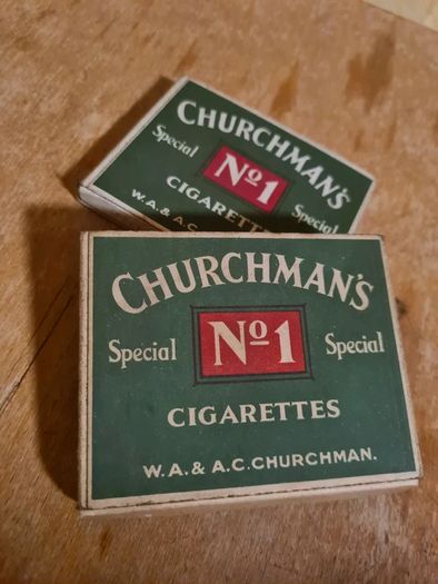 Rare Vintage Churchmans No 1 Special Vintage Packet Set 10 bad 20 Pack Variants