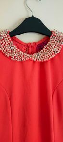 Boohoo Coral Dress