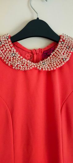 Boohoo Coral Dress