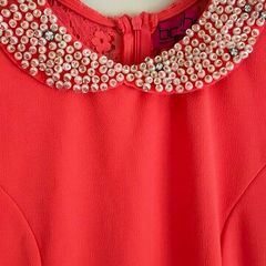 Girls Boohoo Coral Dress