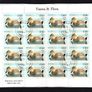2004 Ireland Fauna and Flora (Native Ducks) Stamp Sheetlet Plate 1A1A1A1A Fine CDS Used with Dublin cancel of 11th May 2004 (Frist day of issued) on envelope extract. Image 4