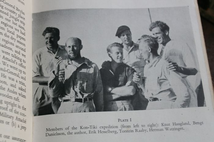 The Kon-Tiki epedition by raft across the south sea