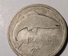 irish silver Florin 1935