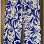 Ladies Red / Blue Satin Trousers / Lounge wear: size 12-14 / 14-16 Image 3