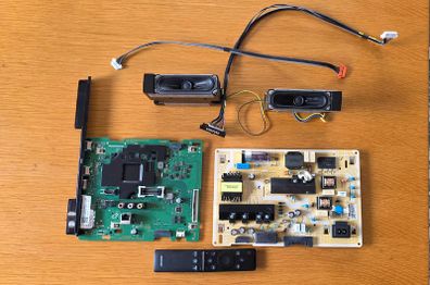 Samsung UE43TU8507U Complete Spares Bundle, Main Board (BN94-15771F), Power Board (BN44-01057A), Smart Remote and Speakers