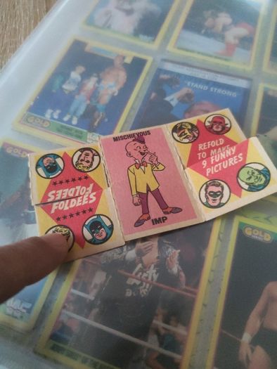 1966 Topps Comic Book Foldees - Mr. Mxyzptlk #14 Superman Dc