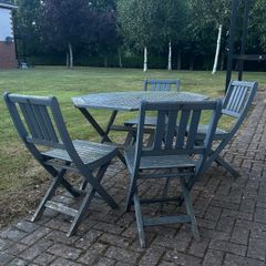 Garden table and chairs