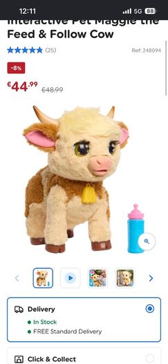 Maggie Cow pet