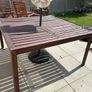 Ikea garden table, chairs and cushions Image 4