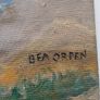 Framed painting Fishing on Lake Bea Orpen HRHA On board  gouache on board Medium: signed  lower right Image 10