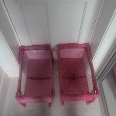 Baby doll play pens x 2