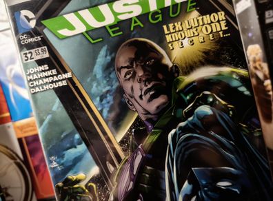 Justice League ! Issue #32 ! Lex Luthor Cover ! 2014 ! by DC Comics !