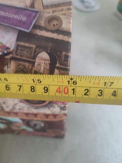 Paris/Travel themed storage box