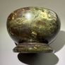 Antique Miniature Turned Cornish Serpentine (Stone Salt or Pin Dish) Image 7