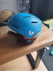 Bolle ski helmet and goggles
