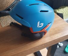 Bolle ski helmet and goggles