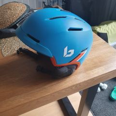 Bolle ski helmet and goggles