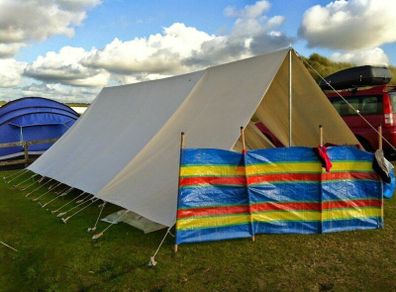 SUMMER DEAL Very H Duty 8 person canvas ridge tent