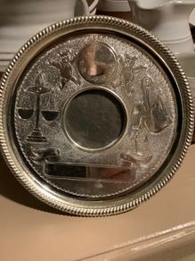 Silver Plated Baby Frame