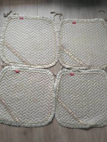 Dining chair seat pads x 4