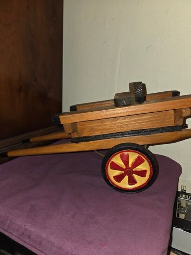 Hand Made Wooden Cart