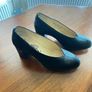 New - Fly London Suede Court Shoes Stacked Heel Image 6