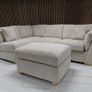 Emme Corner Beige L Shaped Corner Sofa Image 3