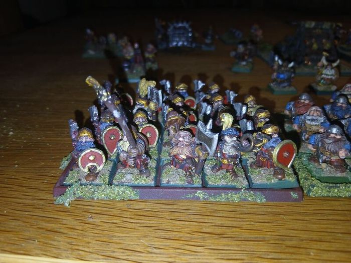 Old Warhammer Dwarf Army
