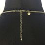 M&s Ladies Gold Tone  Mixed Large Flat Beaded Statement Necklace Image 4