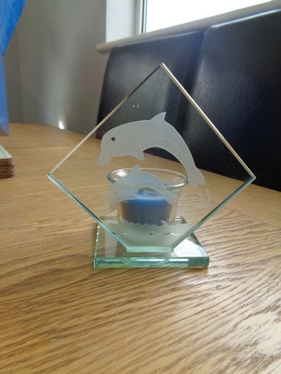 Glass Candle Holder for Sale