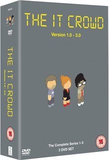 The IT Crowd Seasons 1-3 DVD as new