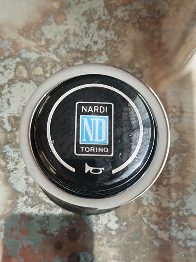 Genuine Vintage NARDI Steering Wheel Horn Button