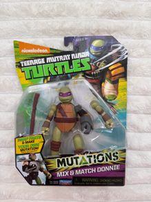 Teenage Mutant Ninja Turtles TMNT Mutations Mix & Match Donnie Action Figure 2014 DAmaged Box Please see photos