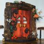 Rustic Enchanted Driftwood Door Shelf Image 3