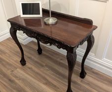Mahogany hall table