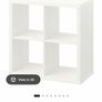 IKEA KALLAX Shelving Units with 8 KNIPSA Seagrass Baskets Image 4