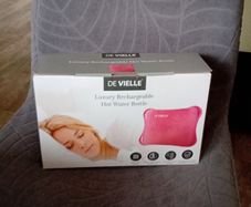 luxury rechargeable hot water bottle NEW