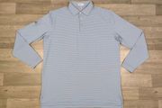 Peter Millar Long Sleeve Golf Polo Shirt Mens XL/XXL