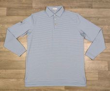 Peter Millar Long Sleeve Golf Polo Shirt Mens XL/XXL