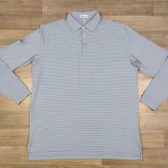 Peter Millar Long Sleeve Golf Polo Shirt Mens XL/XXL