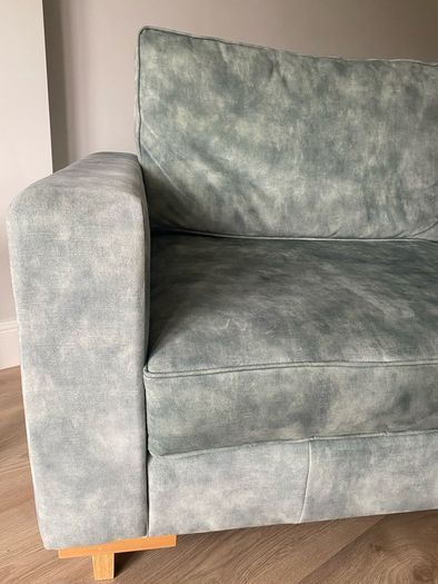 Finline Furniture Couch and Footstool Daytona